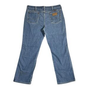 Wrangler Cowboy Jeans Mens 38x30 Made in USA (Actual 36x28)